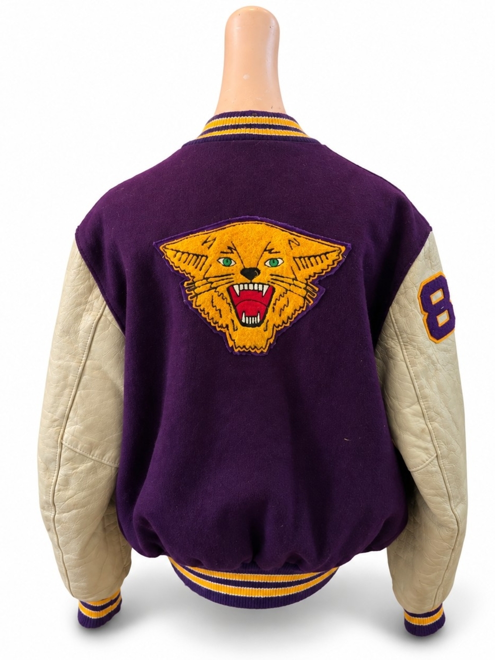 1950's College Letterman Jacket - Mens Size, Medium/Large.